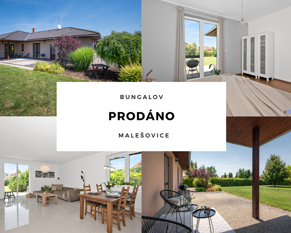 Bungalov Malesovice PRODÁNO